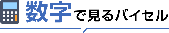 数字で見るバイセル
