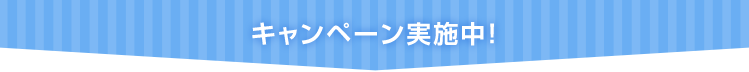 キャンペーン実施中
