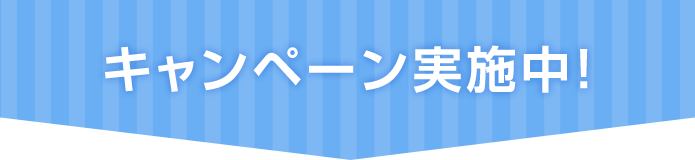 キャンペーン実施中