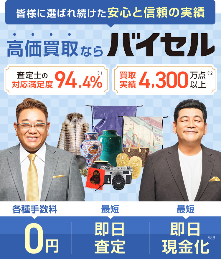 高価買取ならバイセル